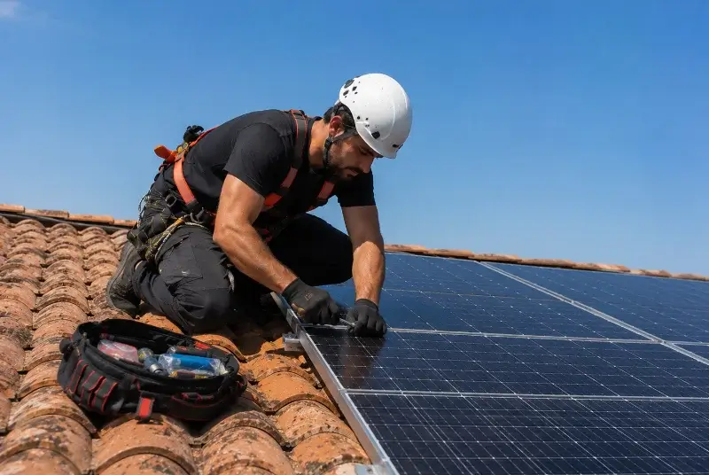 Maintenance et monitoring de panneaux solaires à Montégut-Lauragais